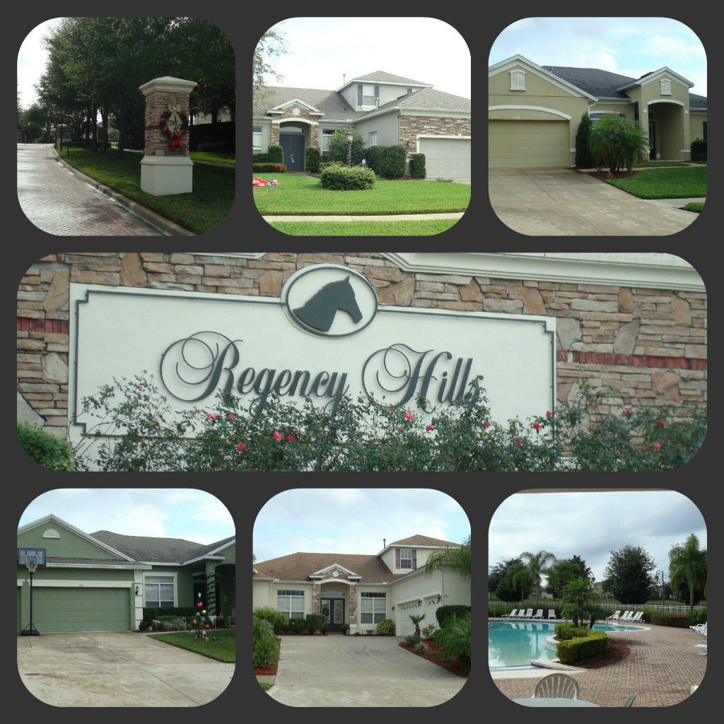 REGENCY HILLS SUBDIVISION CLERMONT FL HOMES FOR SALE A
